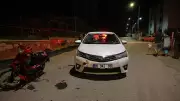 Adana'da Feci Kaza! Motosiklet ile Otomobil Korkunç Şekilde Çarpıştı: 2 Yaralı
