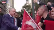 Cumhurbaşkanı Erdoğan'a Türk Evi'nde Muhteşem Karşılama! Kalabalık Coşkuyla Alkışladı