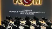 Diyarbakır'da Silah Kaçakçılarına Büyük Darbe! 6 Tutuklama ile Çete Çökertildi