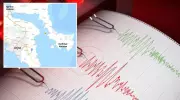 Ege'de Deprem! Yunanistan Sarsıldı, Atina'da Bile Hissedildi