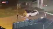 Küçükçekmece'de Dehşet Anları: Kadını Zorla Araca Bindirip Kaçırmaya Kalktılar!