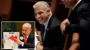 Lapid'ten Netanyahu'ya BM Tepkisi: 'Eskimiş Numaralar'la Dolu Bir Performans