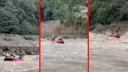 Rize'de Sel Felaketi Gününde Yaptıkları Rafting Pahalıya Patladı!
