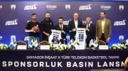 Türk Telekom Basketbol Takımı'na Dev Sponsor: Gamador İnşaat Yola Birlikte Çıkıyor!