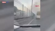Zeytinburnu'nda Metrobüs Alev Alev! İşte O Anların Çarpıcı Görüntüleri