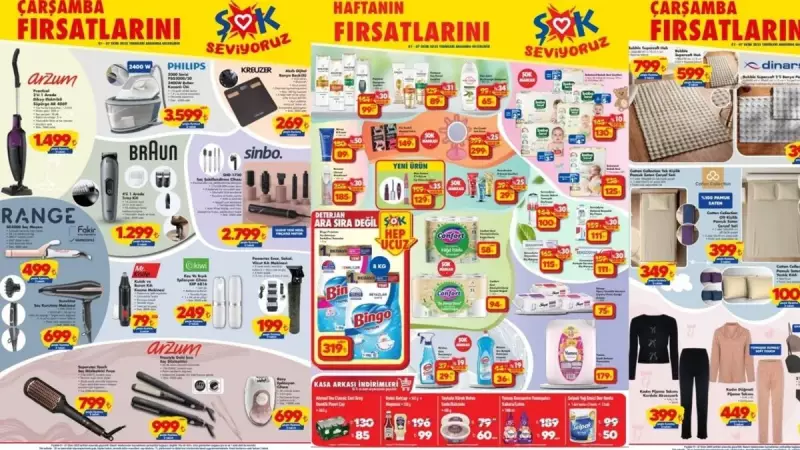 8 Ekim'e Kadar Kaçırılmayacak Fırsatlar! Sepetler Şimdiden Dolmaya Başladı