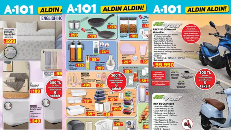 A101'de Bu Hafta Fırtına Gibi Esen İndirimler! Halı Yıkama Makinesi ve Süpürge Avantajları Kaçmaz
