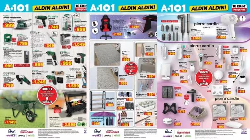 A101'de Elektrikli Bisiklet ve Vidalama Seti Fırsatı! 16 Ekim'de Raflarda