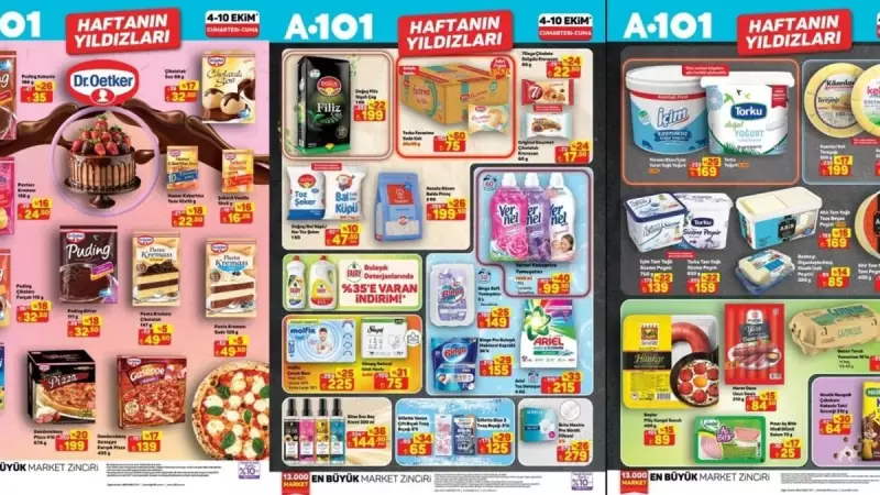 A101'de Fırtına Gibi Gelecek İndirimler! Çay, Şeker, Sucuk ve Yumurtada Kapış Kapış Fırsatlar