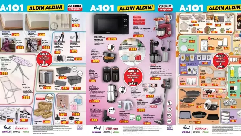 A101'den 23 Ekim İndirim Fırtınası! Seramik Ütü ve Kahve Makinesi Çılgınlığı Başlıyor