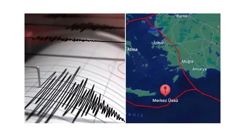 Akdeniz'de Deprem! 4.3 Büyüklüğündeki Sarsıntı Akdeniz'i Ayağa Kaldırdı