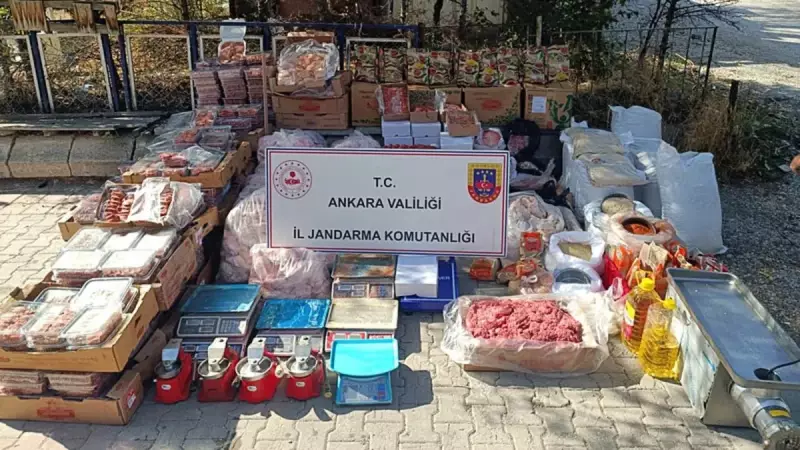 Ankara'da Gıda Skandalı: 1.200 Kg Bozuk Et ve Tavuk Ele Geçirildi!