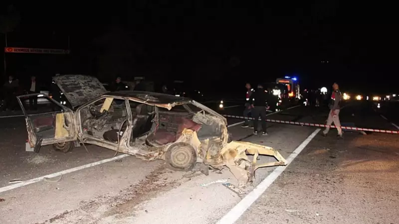 Çankırı'da Feci Trafik Kazası: 1 Kişi Hayatını Kaybetti, 3 Yaralı