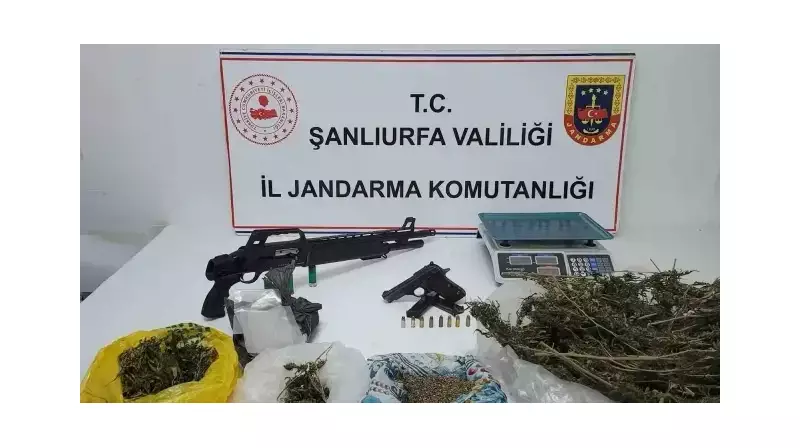 Şanlıurfa'da Karanlık Operasyon: Uyuşturucu ve Silahlara Geçit Yok!