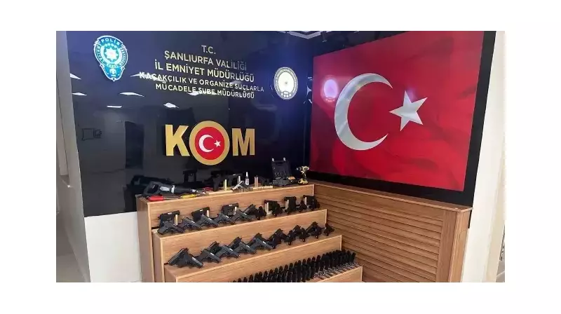Şanlıurfa'da Korkunç Silah Deposu! 37 Ruhsatsız Silah Ele Geçirildi, 3 Şüpheli Gözaltında
