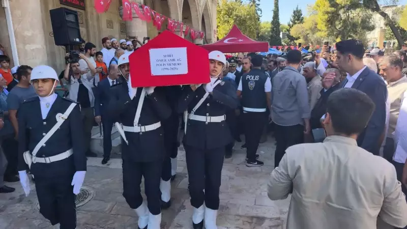 Şanlıurfa'nın Bağrına Düşen Acı: Şehit Polis Ömer Amilag Memleketinde Son Yolculuğuna Uğurlandı