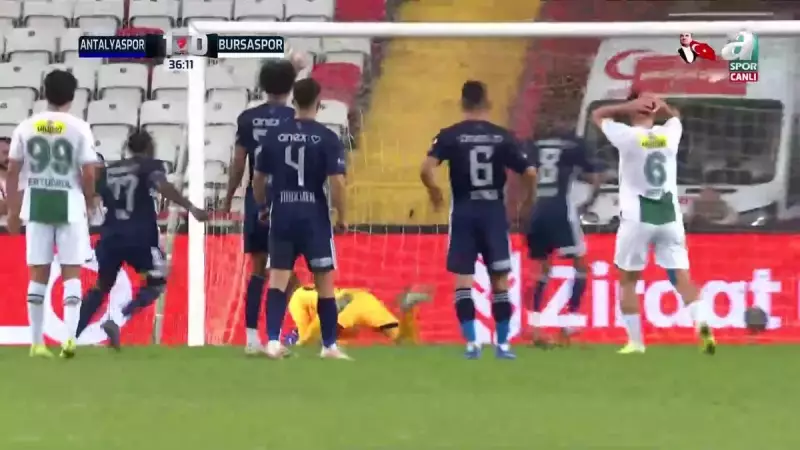Antalyaspor, Bursaspor'u Tek Golle Geçti! Ziraat Türkiye Kupası'nda Heyecan Dorukta
