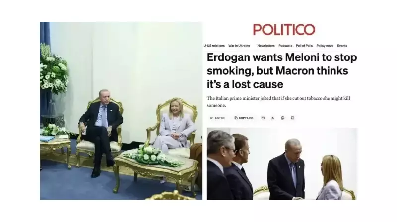 Başkan Erdoğan'dan Meloni'ye Sıra Dışı Uyarı: 'Sigara İçmeyin' Tavsiyesi Diplomatik Gündemi Salladı!