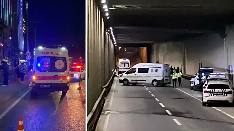 Beşiktaş'ta Alt Geçitte Korkunç Motosiklet Kazası: Bir Can Gitti, Bir Kişi Yaralandı!