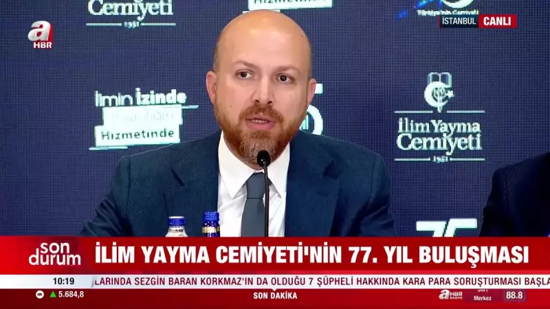 Bilal Erdoğan'dan İlim Yayma Cemiyeti'nin 75. Yılında Duygu Yüklü Konuşma: 'Geleceğimizi İnşa Ediyoruz'