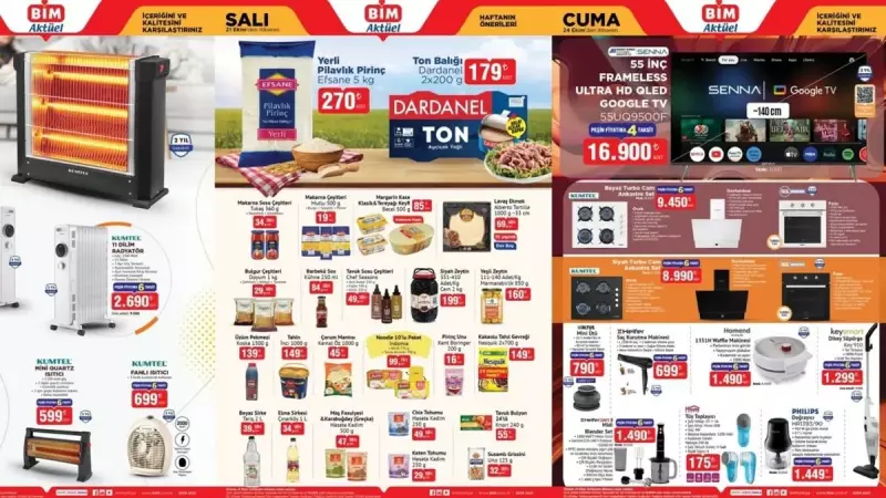 BİM'de Mutfak Şöleni Başlıyor! 21-24 Ekim Fırsatları Kaçırmayın