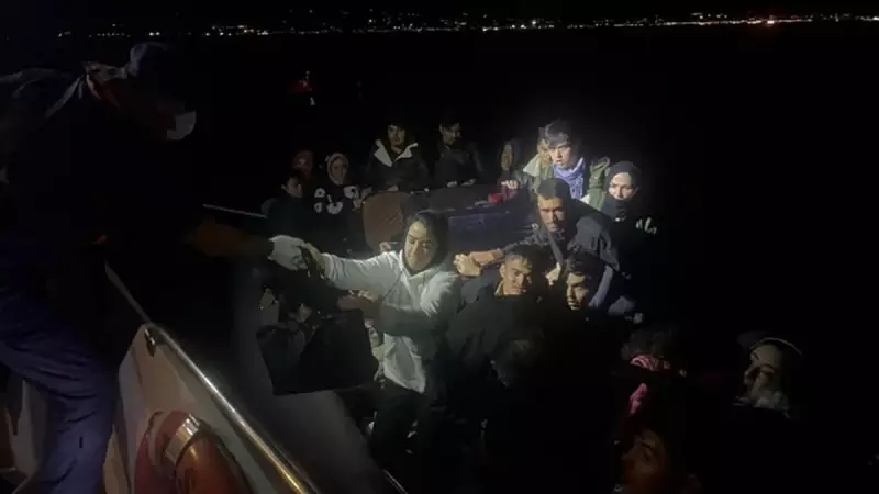 Bodrum Açıklarında Sessiz Sedasız Yakalandılar: 24 Düzensiz Göçmenin Hüzünlü Yolculuğu