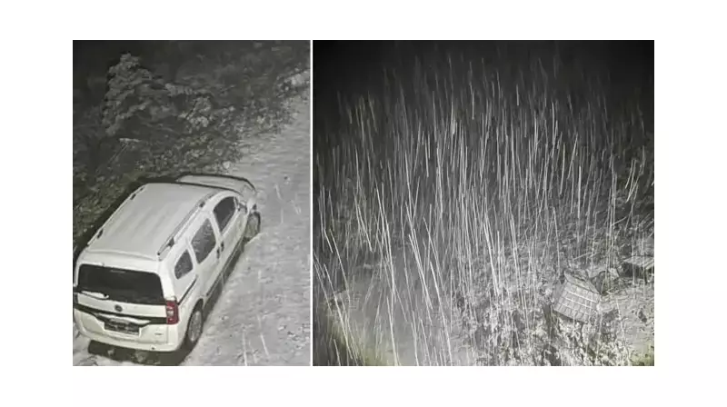 Bolu Yaylaları Beyaza Büründü! Haziran Ayında Kar Manzarası Şaşırttı