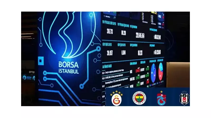 Borsada Fırtına! Fenerbahçe, Galatasaray ve Beşiktaş Hisseleri Yatırımcıyı Sevindirdi