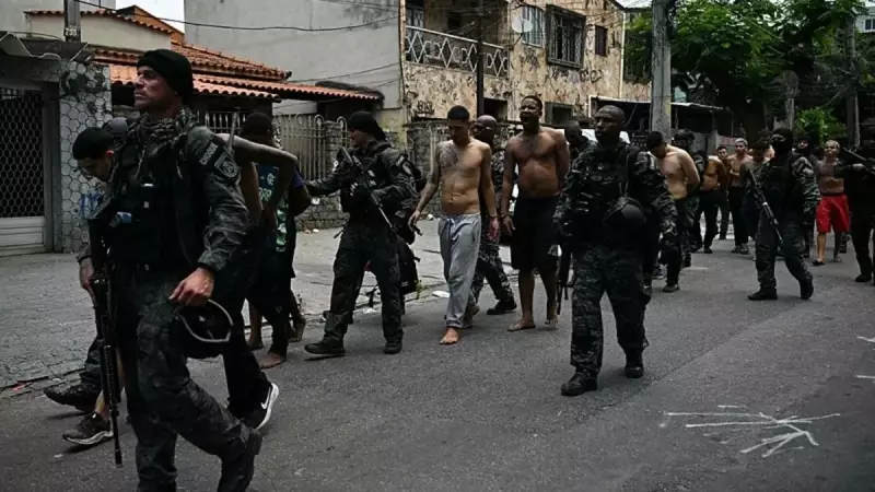 Brezilya'da Kanlı Favela Operasyonu: 64 Can Kaybı ve 500'den Fazla Gözaltı