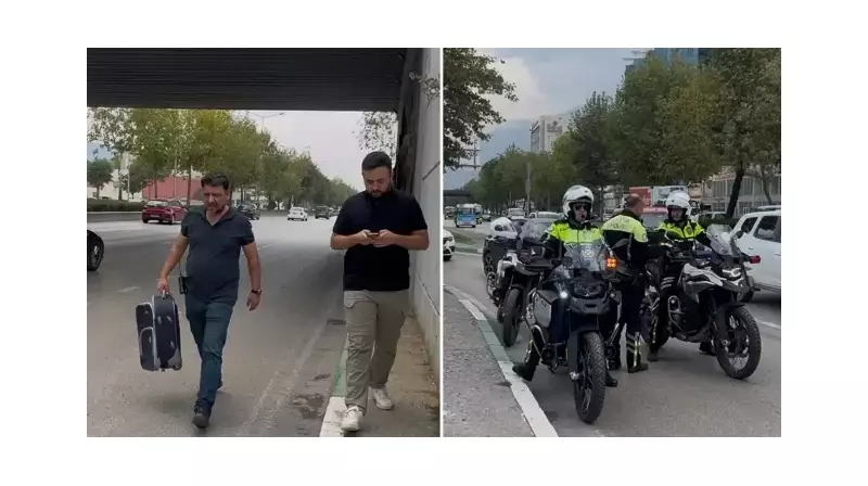Bursa'da Unutulan Valiz Panik Yarattı! Güvenlik Ekipleri Teyakkuzda