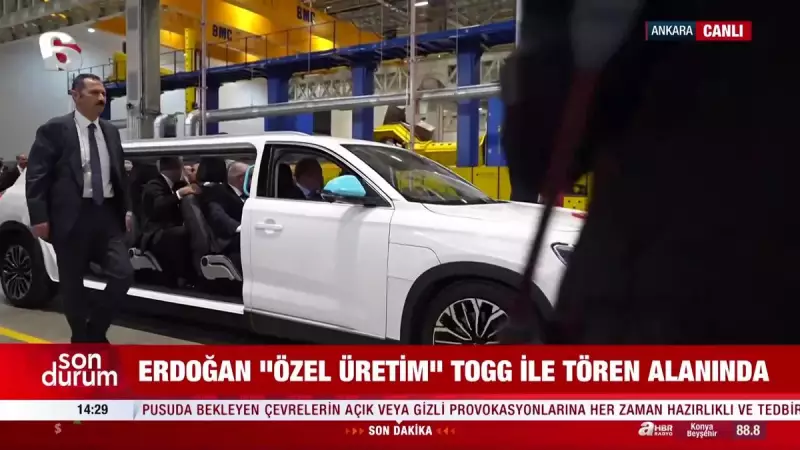 Cumhurbaşkanı Erdoğan'dan Altay Teslimat Töreninde TOGG Sürprizi! İşte O Anlar