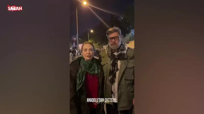 Deniz Uğur'dan İsrail'e Sessiz Çığlık: Eşiyle ABD Konsolosluğu'na Yürüdü!