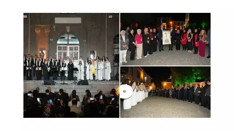 Diyarbakır'da Medeniyetler Korosu'ndan Muhteşem Konser: Filistin'e Sanatla Selam