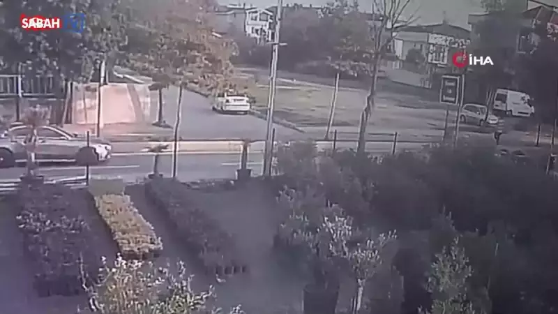 Düğün Mekanı Bakarken Yaşanan Feci Kaza: Genç Kadın Kendini Son Anda Kurtardı!