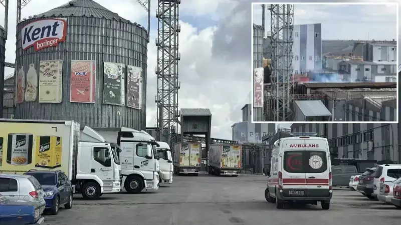 Edirne'de Yağ Fabrikasında Patlama: Alevler Gökyüzüne Yükseldi!