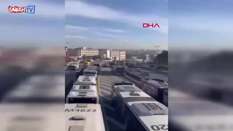 Şefaköy'de Metrobüs Korkusu: Toplu Taşıma Güzergahında Yaşanan İlginç Vaka Tüm Gözleri Üzerine Çekti