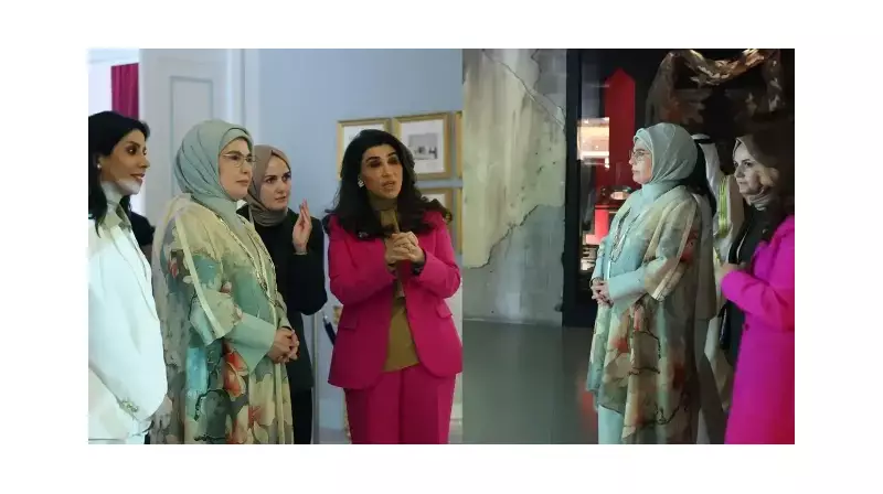 Emine Erdoğan'dan Kuveyt'te Tarihi Adım: El-Salam Sarayı Müzesi'nde Anlamlı Ziyaret