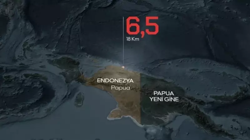 Endonezya'yı Sarsan Deprem: 6.5 Büyüklüğünde Korku Dolu Anlar