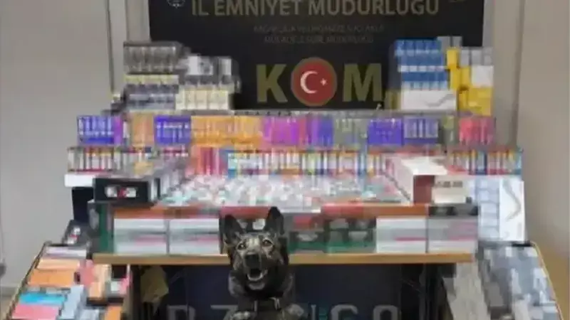 Erzincan'da Kaçakçılık Operasyonu: Dedektör Köpek Hera'nın Büyük Başarısı!