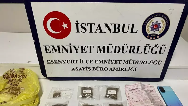 Esenyurt'ta Narkotik Operasyonu: 3 Şüpheli Suçüstü Yakalandı!