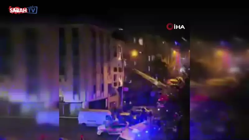 Eski Eşinin Binasına Korkunç Saldırı: Yanıcı Madde Atıp Kaçtı! 3'ü Ağır 7 Yaralı