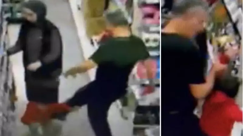 Eskişehir'de 5 Yaşındaki Çocuğa Market Zincirinde Korkunç Şiddet! Görenler İnanamadı