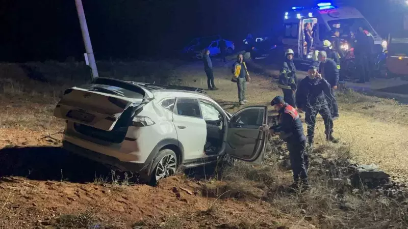 Eskişehir'de Feci Kaza: Minik Sürücünün Aracı Uçtu, 1 Can Gitti!