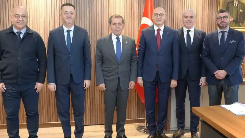 Galatasaray Başkanı Dursun Özbek'ten Sürpriz Ziyaret! Bakırköy Cumhuriyet Başsavcısı'na Hayırlı Olsun Mesajı