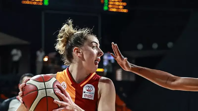 Galatasaray Kadın Basketbol Takımı'ndan Muhteşem Deplasman Zaferi! Sahanın Hakimi Onlardı