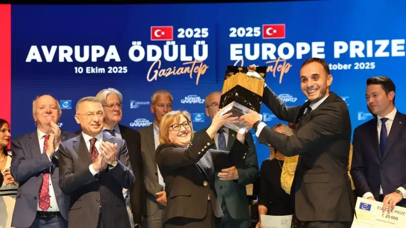 Gaziantep'e Büyük Onur! 2025 Avrupa Ödülü Fatma Şahin'in Vizyonuyla Geldi