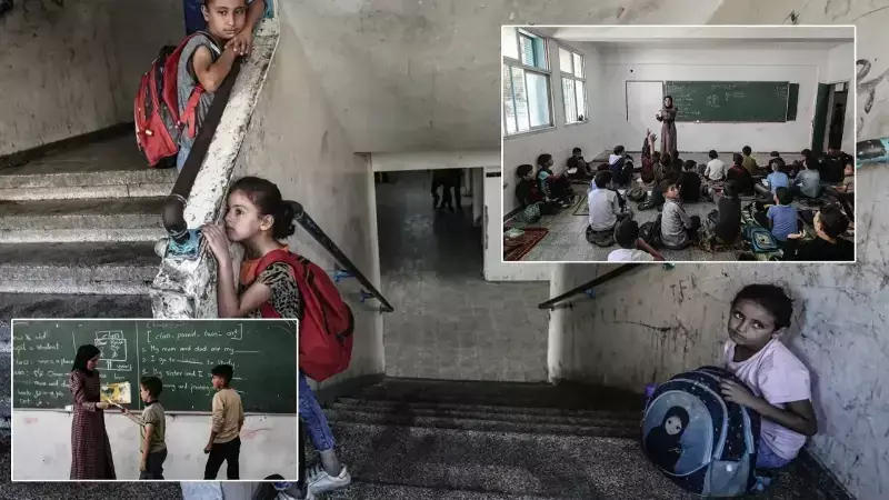 Gazze'de Eğitim Yeniden Hayat Buluyor: BM Okullarında Ders Zili Çaldı!