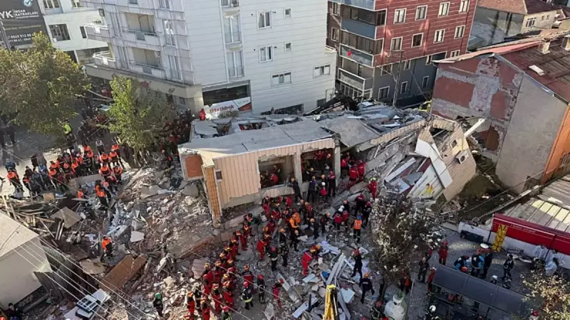 Gebze'de Yürekleri Sızlatan Facia: 7 Katlı Bina Çöktü! Enkazdan Acı Haberler Geliyor