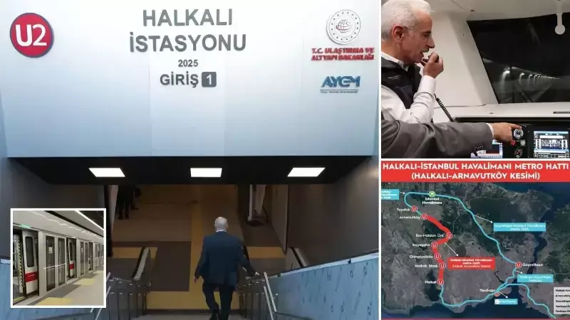 Halkalı-İstanbul Havalimanı Metro Hattı İçin Geri Sayım Başladı! Bakan Uraloğlu Tarihi Açıkladı