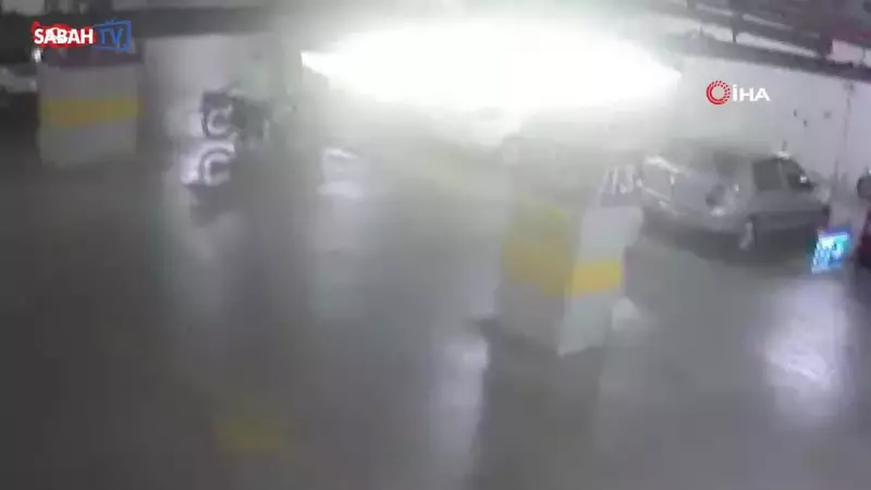 Hastane Otoparkında Cüretkar Motosiklet Hırsızlığı! Güvenlik Kameraları Her Anını Kaydetti